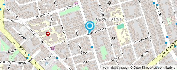 מפת הגעה אל תופרת סנדלר