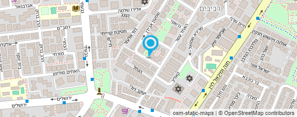 מפת הגעה אל שירי מדויל עוזרי רפלקסולוגית