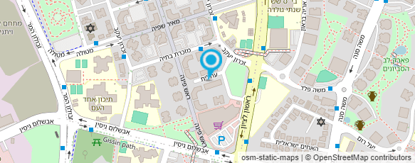 מפת הגעה אל שמוליק מנעולים