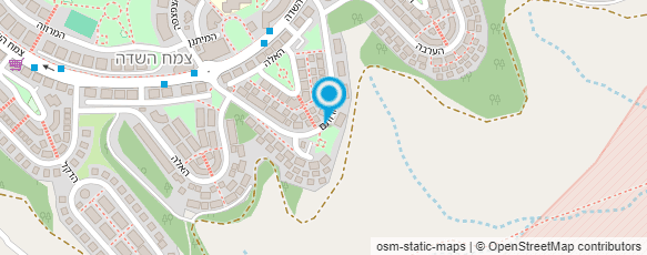 מפת הגעה אל שרה עמאר עיצוב שיער