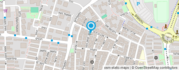 מפת הגעה אל שיראל רוזנר מאמנת אישית