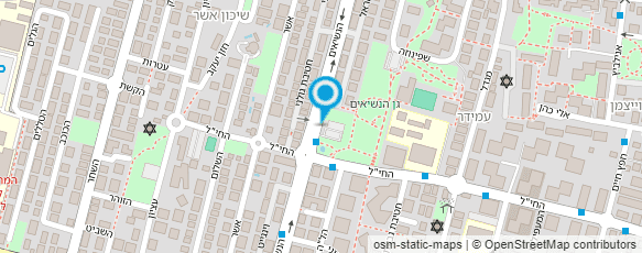 מפת הגעה אל שלומית גרוסמן