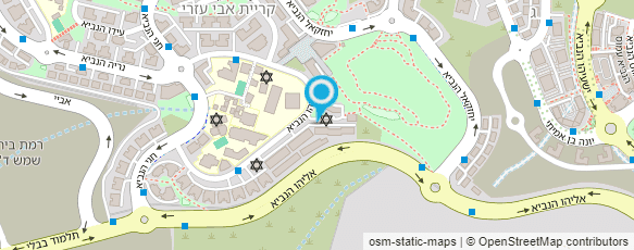 מפת הגעה אל מספרת הפארק