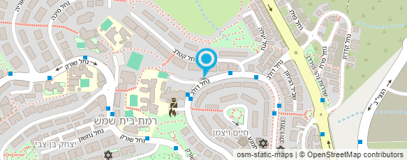 מפת הגעה אל הרשות הארצית לכבאות והצלה