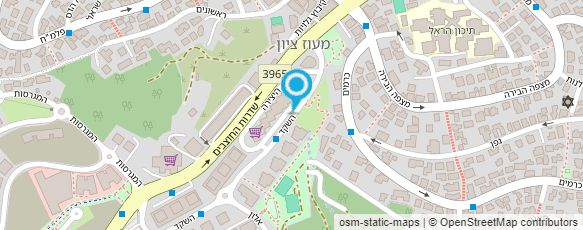 מפת הגעה אל הרשות הארצית לכבאות והצלה