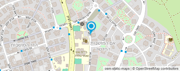 מפת הגעה אל המשפחתון של גילי