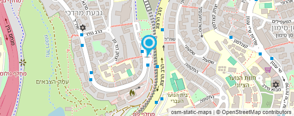 מפת הגעה אל הרשות הארצית לכבאות והצלה