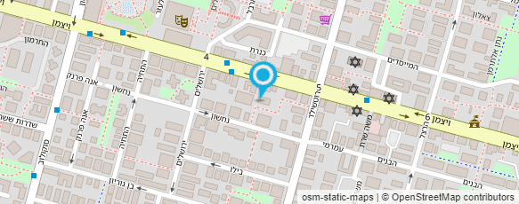 מפת הגעה אל עו"ד שפירר לימור