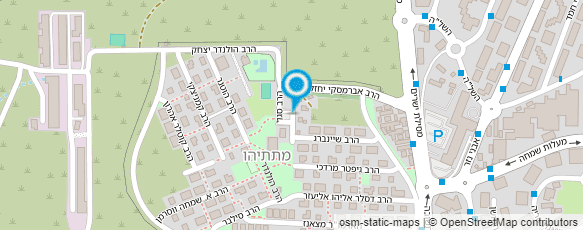 מפת הגעה אל הרשות הארצית לכבאות והצלה