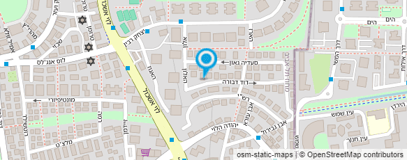 מפת הגעה אל בנש לב - פינוי פסולת