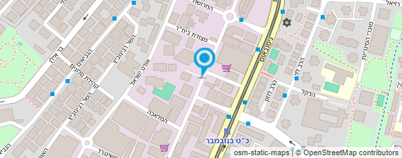 מפת הגעה אל הרשות הארצית לכבאות והצלה