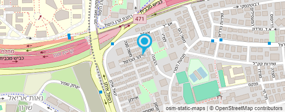 מפת הגעה אל עו"ד אסנת ברקת