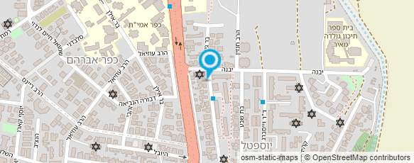 מפת הגעה אל יהודה ציפורי