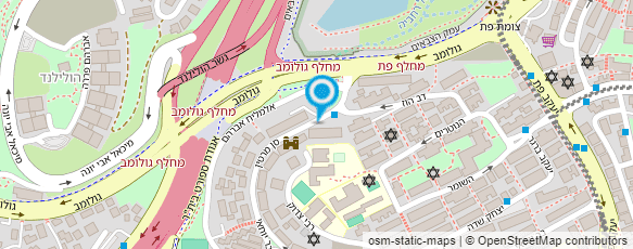 מפת הגעה אל עמותת אחלה  צרכים מיוחדים