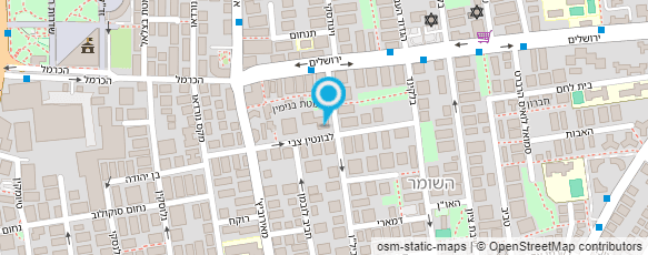 מפת הגעה אל שירלי שחר - מאמנת כושר