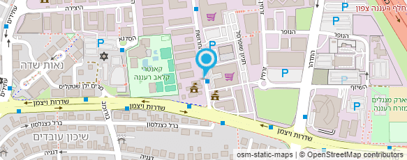 מפת הגעה אל מרכז הציפויים