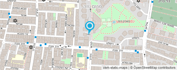 מפת הגעה אל מועדון ברידג' "נוירון"