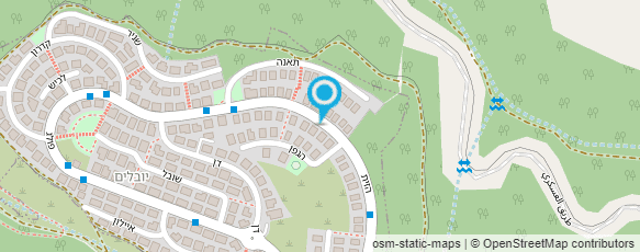 מפת הגעה אל שרון פוסט-רצבי