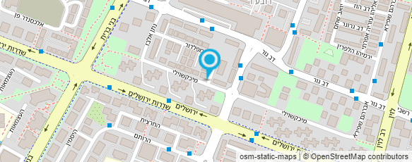 מפת הגעה אל עמית זגורי עיצוב שיער