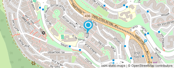 מפת הגעה אל רפי חנן הקוסם