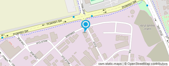 מפת הגעה אל נושה בייקרי - Nusha Bakery