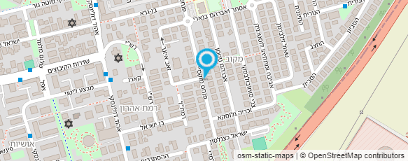 מפת הגעה אל חגית נתן - למיקוד בחיים