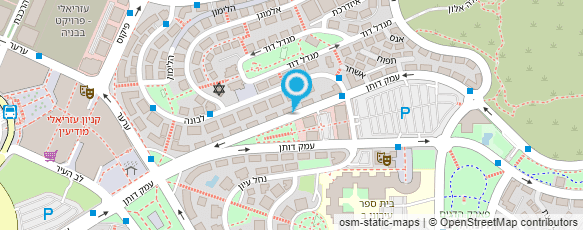 מפת הגעה אל JUDOTAL  טל דרור