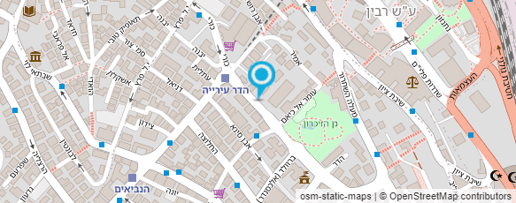 מפת הגעה אל עו"ד דן גנון