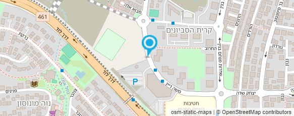 מפת הגעה אל חטיבת הביניים סביונים