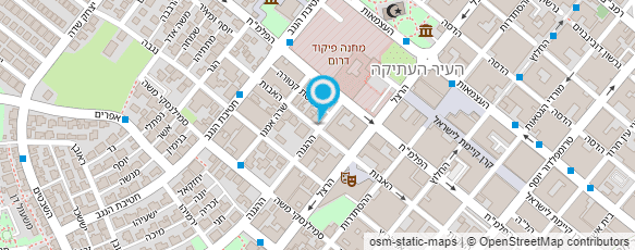 מפת הגעה אל עו"ד הרוש לביא חן