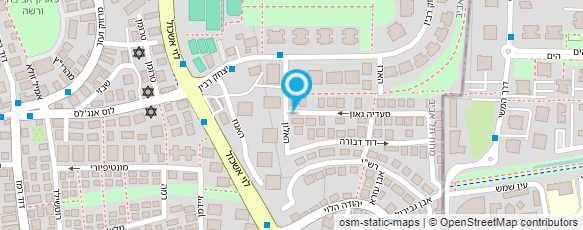 מפת הגעה אל המרכז להורות ישראלית