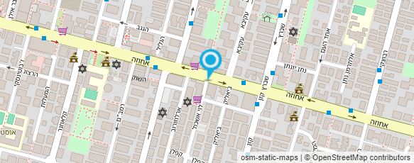 מפת הגעה אל אילנה יחיאל - מוח אחד