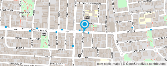 מפת הגעה אל דין בן חיון איפור ושיער