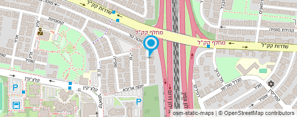 מפת הגעה אל נדב דבוש רפלקסולוגיה- מגע ונפש נפגשים