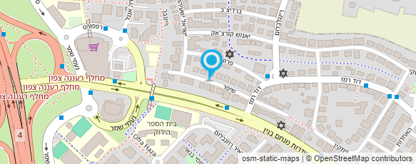 מפת הגעה אל G שירותי השמה