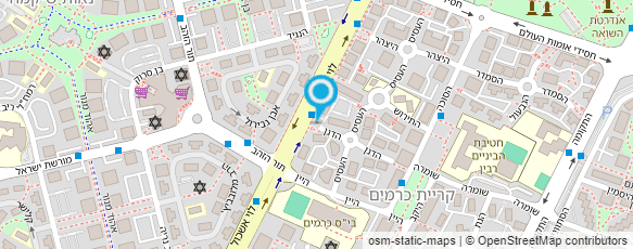 מפת הגעה אל הרב אבישי בטשוילי