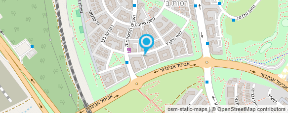 מפת הגעה אל טיפול באמנות - בשבילי נגה