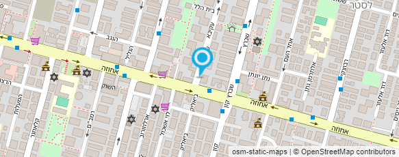 מפת הגעה אל לירון לסר -תזונה בריאה