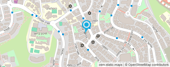 מפת הגעה אל קונדיטוריה ביתית יוקרתית