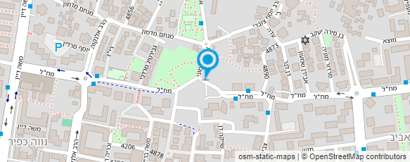 מפת הגעה אל Itzik Dabach- עיצוב שיער מפת הגעה אל Itzik Dabach- עיצוב שיער