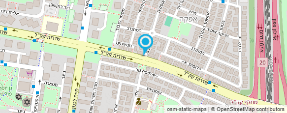 מפת הגעה אל מונית אורי