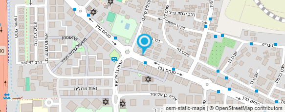 מפת הגעה אל "יאנוש" - מתקן המחשבים