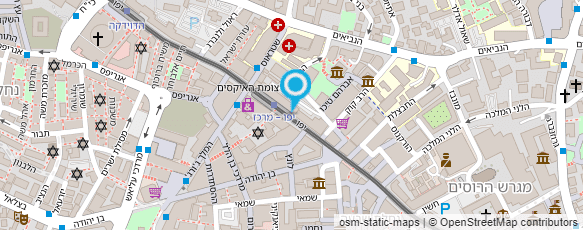 מפת הגעה אל Movers Israel- מוברס ישראל