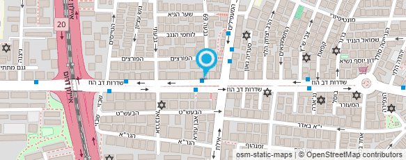 מפת הגעה אל אולסיה מכון ויופי