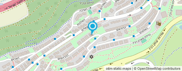 מפת הגעה אל אמיר צוקר - שעורים פרטיים