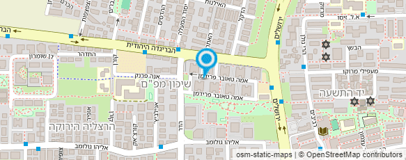 מפת הגעה אל אביבה אביגדור