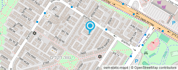 מפת הגעה אל טלי כהן - איפור כלות וערב