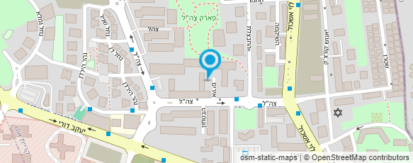 מפת הגעה אל עו"ד שכטר אריאל