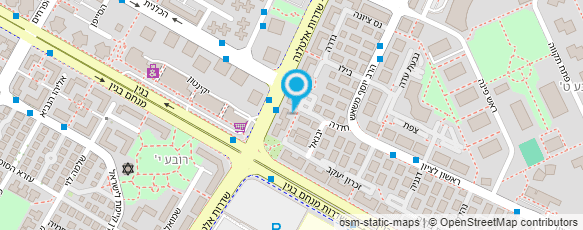 מפת הגעה אל שני גבאי מאפרת מקצועית ושיער