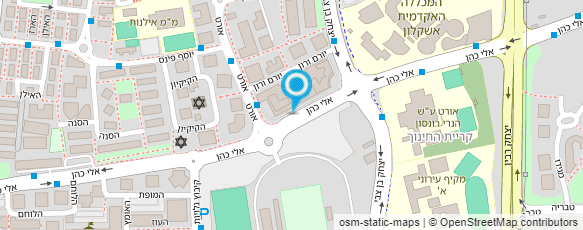 מפת הגעה אל עו"ד משה ברק